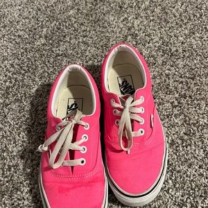 Hot pink Vans